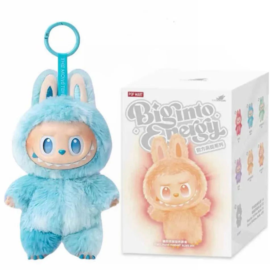 Labubu Big Into Energy Plush Keychain Doll Random Blind Box