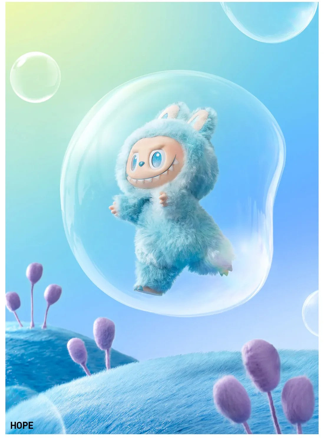 Labubu Big Into Energy Plush Keychain Doll Random Blind Box