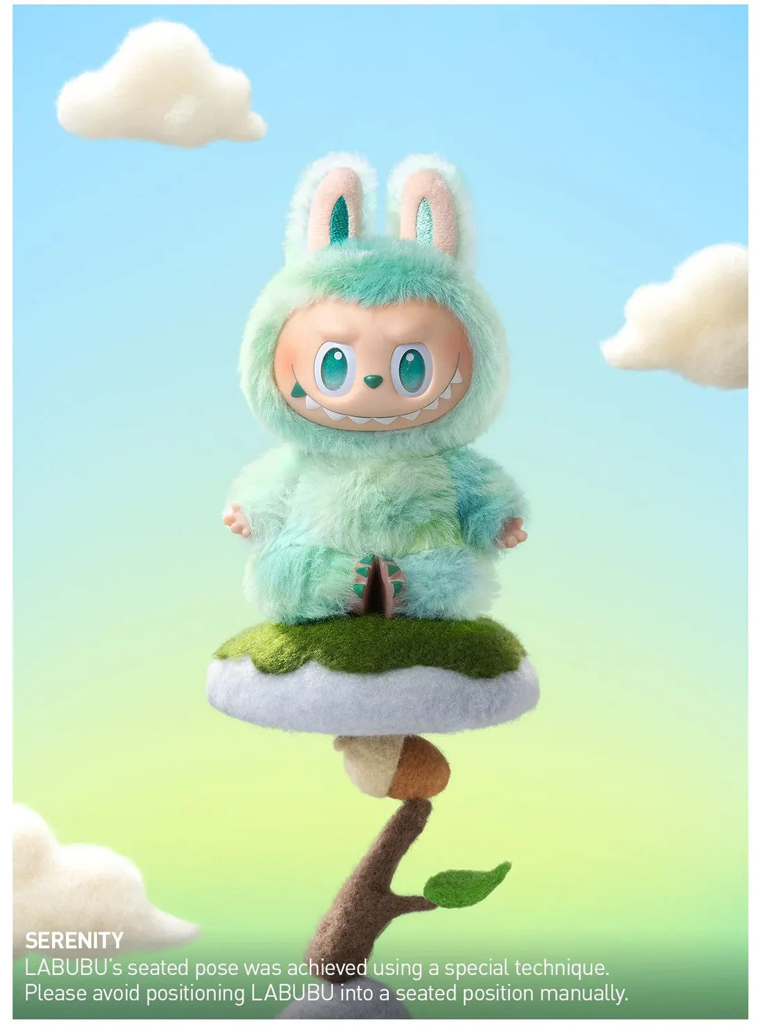 Labubu Big Into Energy Plush Keychain Doll Random Blind Box